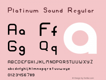 Platinum Sound Regular Version 1.0图片样张