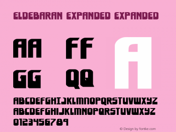 Eldebaran Expanded Expanded 001.000图片样张
