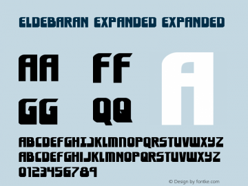 Eldebaran Expanded Expanded 001.200图片样张