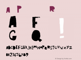 Art Post black Regular Version 1.00 October 3, 2011, initial release Font Sample