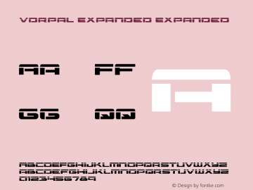 Vorpal Expanded Expanded 001.000图片样张