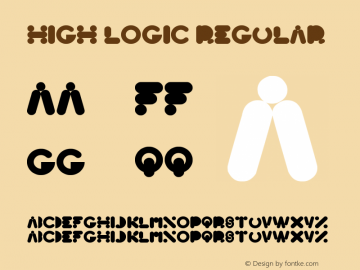 High Logic Regular Version 1.00 January 26, 2012, initial release图片样张