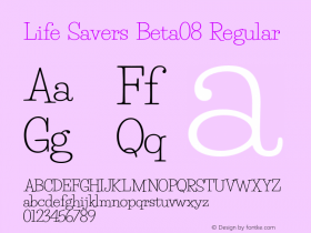 Life Savers Beta08 Regular Version 0.006图片样张