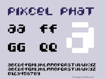 Pixcel Phat 1.0 - March 2012图片样张