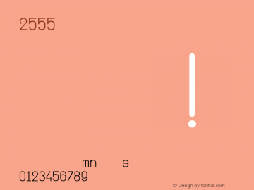 2555 edcrub huajuckTH Bold Version 3.001 2007图片样张