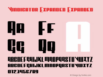 Vindicator Expanded Expanded 001.000图片样张