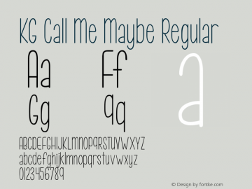KG Call Me Maybe Regular Version 1.000 2012 initial release图片样张