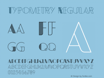 Typometry Regular 1.000 Font Sample