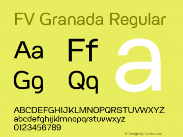 FV Granada Regular Version 1.0图片样张