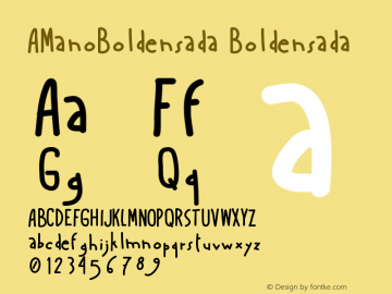 AManoBoldensada Boldensada Version 001.000图片样张