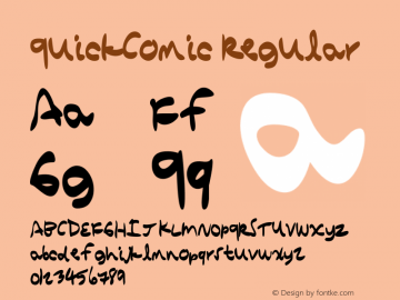 QuickComic Regular Version 1.00 June 27, 2012, initial release图片样张