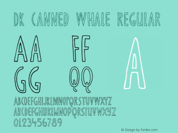 DK Canned Whale Regular Version 1.001图片样张