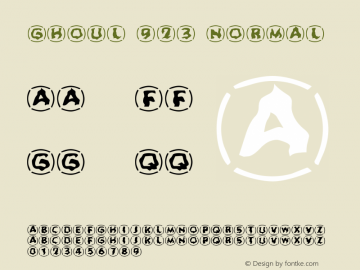 Ghoul 923 Normal 2.0 - Freeware - use keys a to z, 0 to 9图片样张