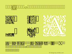 EB Garamond Initials Regular Version 0.015b ; ttfautohint (v0.95) -l 8 -r 50 -G 200 -x 0 -w 