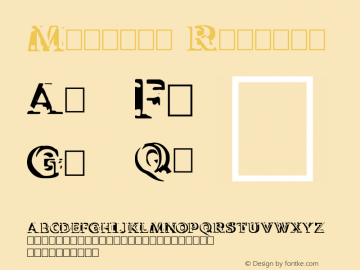 Melange Regular Version 1.00 July 31, 2010, initial release图片样张