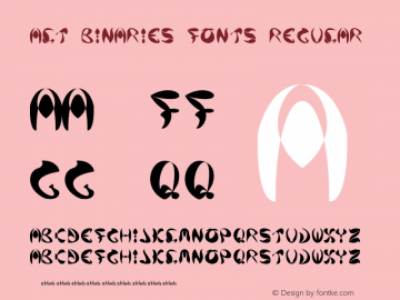 Alt.Binaries.Fonts Regular 001.000图片样张