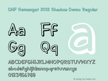 DHF Semangat 2012 Shadow Demo Regular Version 1.000图片样张