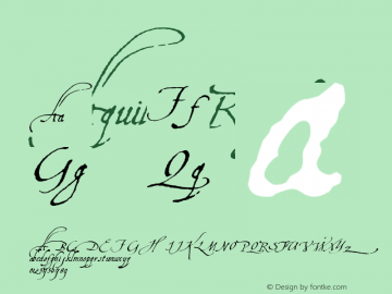 Aquiline Regular Macromedia Fontographer 4.1.5 9/18/99 Font Sample