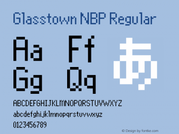 Glasstown NBP Regular Version 1.0图片样张