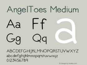 AngelToes Medium Version 001.000图片样张