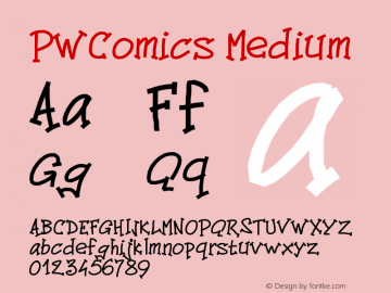 PWComics Medium Version 001.000图片样张