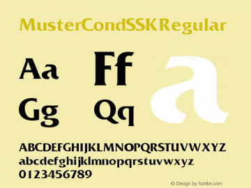 MusterCondSSK Regular Altsys Metamorphosis:10/6/94图片样张