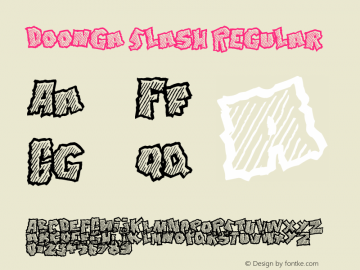 Doonga Slash Regular Version 1.00 December 16, 2012, initial release图片样张