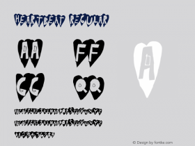 HeartBeat Regular Version 1.00 February 12, 2013, initial release Font Sample