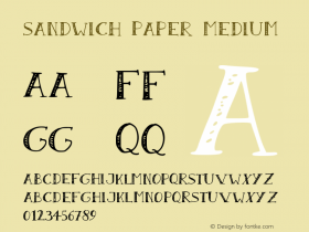 Sandwich Paper Medium Version 001.000图片样张