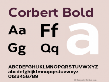 Corbert Bold Version 1.001;PS 001.001;hotconv 1.0.70;makeotf.lib2.5.58329;com.myfonts.easy.northernblock.corbert.extra-bold.wfkit2.version.3ZFC图片样张