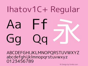 Ihatov1C+ Regular Version 1.060图片样张