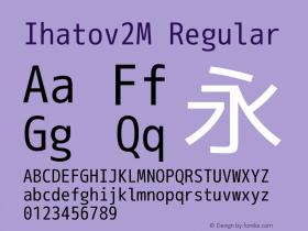 Ihatov2M Regular Version 1.058图片样张