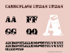 Camouflage Urban Urban Version 1.00 April 2, 2013, initial release图片样张