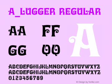 a_Lugger Regular 001.002图片样张