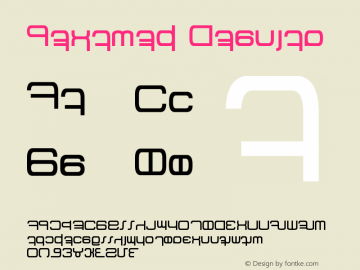 Betazed Regular Version 1.00 April 21, 2013, initial release图片样张