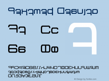 Betazed Regular Version 1.10 August 26, 2014 Font Sample