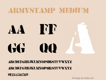 ArmyStamp Medium Version 001.000图片样张