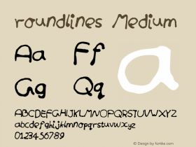 roundlines Medium Version 001.000图片样张