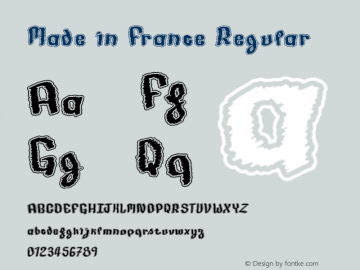 Made in France Regular Version 001.000图片样张