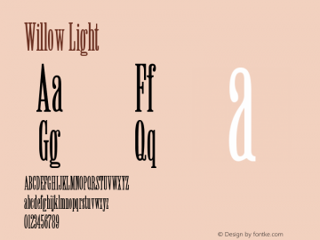 Willow Light Version 001.000图片样张