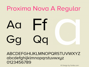 Proxima Nova A Regular Version 2.008; Proxima Nova A;com.myfonts.easy.marksimonson.proxima-nova.a-regular.wfkit2.version.4mZq图片样张
