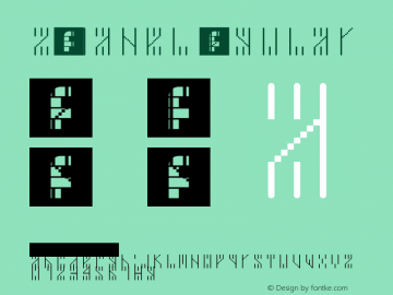 zé manel Regular Version 1.0 Font Sample