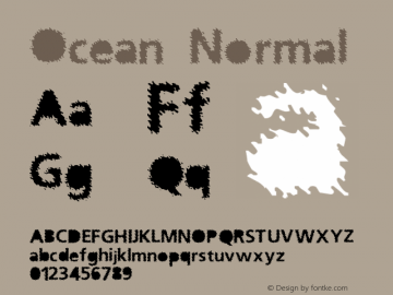 Ocean Normal Version 1.0; 1999; initial release图片样张