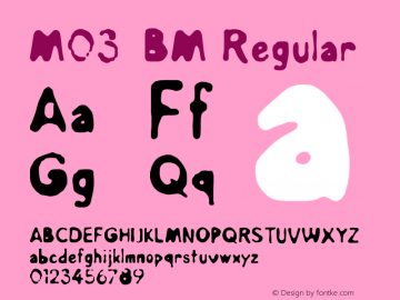 M03_BM Regular 1.0图片样张