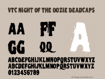 VTC Night Of The Oozie DeadCaps 2000; 1.0, initial release图片样张