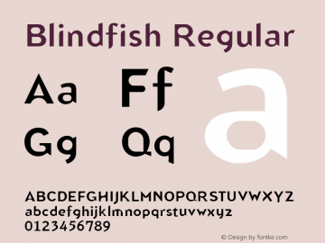 Blindfish Regular Version 001.000图片样张