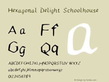 Hexagonal Delight Schoolhouse Version 1图片样张