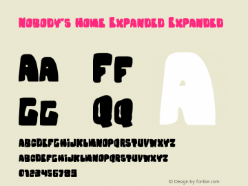 Nobody's Home Expanded Expanded Version 1.0; 2013图片样张