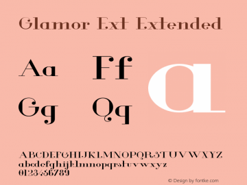 Glamor Ext Extended Version 1.00 2013图片样张