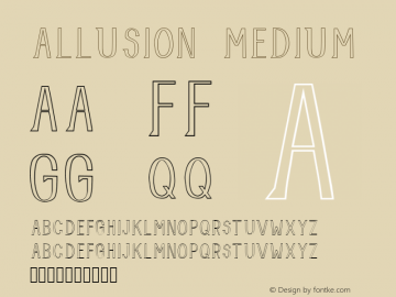 Allusion Medium Version 001.000图片样张